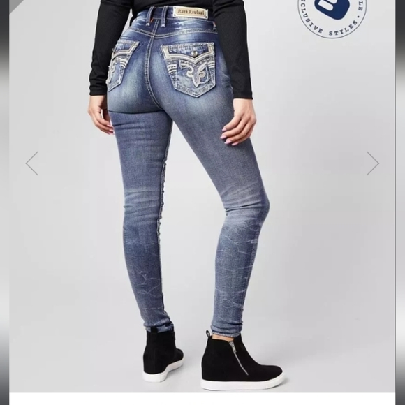 Rock Revival Denim - 𝅺RR Peachy High Rise